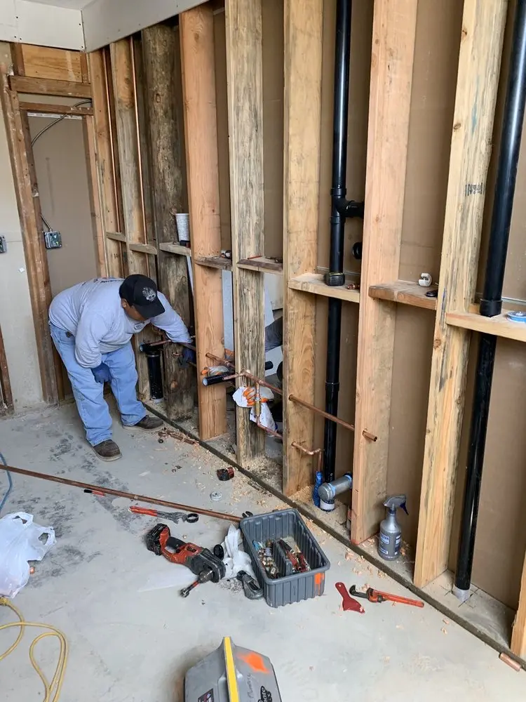 Commercial rough-in plumbing for Gas Line Repair in Shanesville